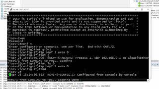 OSPF Config and Verify for CCNAs