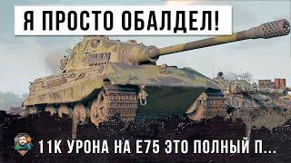 Я БЫЛ В ШОКЕ! ТЕПЕРЬ ЭТО ИМБА - НОВЫЙ МИРОВОЙ РЕКОРД УРОНА НА НЕМЕЦКОМ Е 75 В WORLD OF TANKS!!!