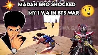 MY BEST CLUTCH EVER IN BTS WAR@iammadan ️ #bgmi #tamil #madan