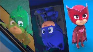 Герои в масках PJ Masks Russian - Алетт и битва за штаб - мультики для детей