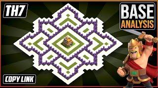 NEW BEST TH7 HYBRID/TROPHY Base 2021!! | Town Hall 7 (TH7) Hybrid Base Design - Clash of Clans