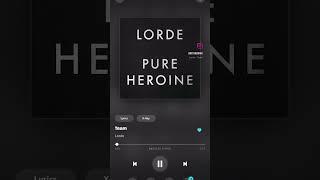 Lorde - Team