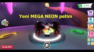 Roblox yeni Mega Neon pet yaptım