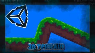 HOW TO MAKE 2D TERRAIN IN UNITY | Unity Tutorial