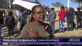 Aviation Strike | NUMSA affiliated airport workers down tools