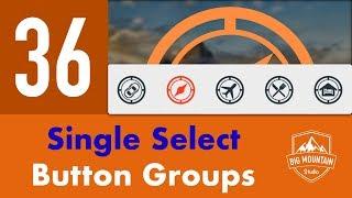 Single Select Button Groups - Part 36 - Itinerary App (iOS, Xcode 10, Swift 4)