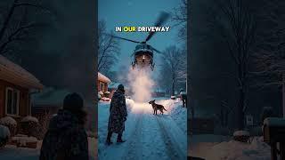 HOA Karen Trapped My Deaf Son’s Alert Dog in the Snow—Seconds Later, a Black Hawk Landed in Driveway