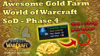 Insane Gold Farm in Phase 4 & 5: 400-500g per Hour in Ungoro [WoW SoD]