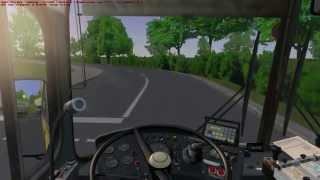 OMSI The Bus Simulator - SD77 Spring Evening Gameplay HD