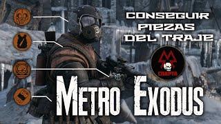 Metro Exodus | Todas las mejoras para el traje (Guia localización) ESPAÑOL