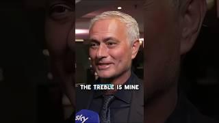 Mourinho Gatekeeps the Treble Like a Boss 
