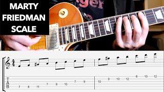 Marty Friedman's Egyptian Scale On Guitar