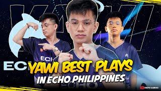 THE BEST PLAYS of YAWI in ECHO, NO MORE ECHO EXPRESS . . . 