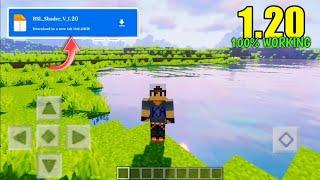 REALISTIC  BSL Shader For Minecraft Pe 1.20 || How to get Bsl Shader in Mcpe 1.20