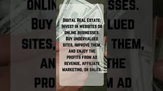 here are some passive income ideas!!