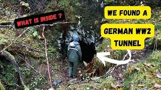 Lost German WW2 tunnel found. What is inside it and what was it for ?