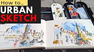 Urban Sketching Tips for Beginners - Overcome Common Challenges!