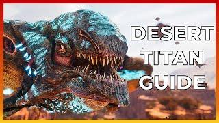 How to Tame the Desert Titan: ARK Extinction ASA