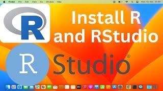 How to Install R and RStudio on Mac / MacOS (2024)