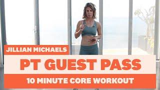 10 Minute Core Workout with Celeb PT Jillian Michaels | Women’s Health UK