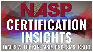 NASP Certification Insights with James Junkin