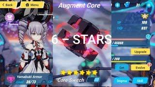 Honkai Impact 3 - Ranking Up Yamabuki Armor to Rank SSS and Maxing Out Augment Core to 6-Stars