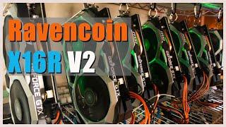 Ravencoin X16Rv2 | How to mine RVN V2 on HiveOS and Windows | Day One Network Hashrate