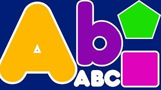 ABC Phonics Song, Shapes | A For Apple | Alphabet Song | English Alphabets | ABC For Kids