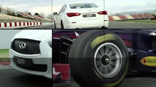 Infiniti Q50 and the Infiniti Red Bull Racing team