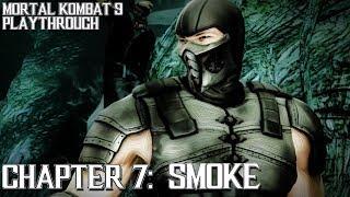 Mortal Kombat 9 (PS3) - Story Mode - Chapter 7: Smoke Gameplay Playthrough