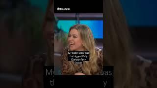 My Older sister was the biggest Kelly Clarkson fan - Davido #shorts #short #shortviral #shortsfeed