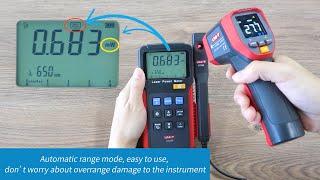 UNI-T UT385 Laser Power Meter [Split design with retractable spring wire]