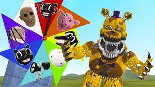 Who would WIN? FNAF or Trevor Henderson (Garry's Mod)