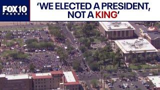 'No Kings': Thousands gather in Phoenix to rally against Trump l FOX 10 Phoenix