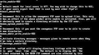 Установка FTP сервера на Linux