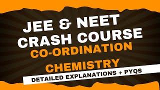 Coordination Compounds: The Ultimate Guide for JEE Main 2025 Success| Crash course 