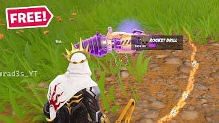 Where to Find NEW Rocket Drill Weapon in Fortnite - NEW Rocket Drill Weapon gameplay - New Vault