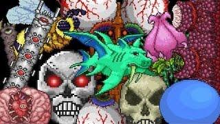 Все боссы в  terraria.(Советы по Terraria)