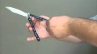 Balisong Instructional : "Double Index Rollover"