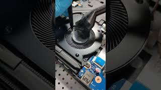 How To Clean a Laptop Fan Safely #shorts