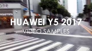 Huawei Y5 2017 Video Samples