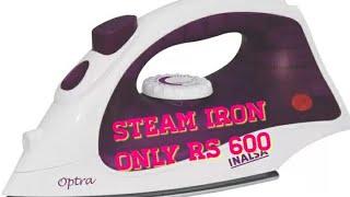 Inalsa optra steam iron unboxing