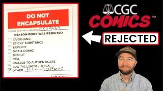 CGC REFUSES To Grade Comic Book And Still CHARGES Customer