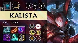 Kalista ADC vs Kai'Sa - KR Challenger Patch 25.S1.3