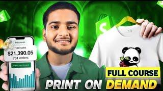 Master In Indian Print On Demand T-shirt Business  (build 500cr brand)