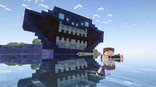 MAIOR MONSTRO DO FUNDO DO MAR NO MINECRAFT! ( EL GRAN MAJA )