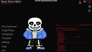 sans simulator menu song