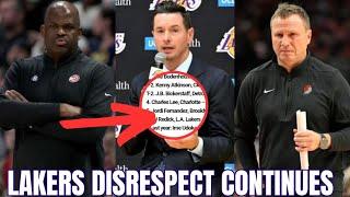 Lakers JJ Redick Disrespect Is Wild