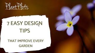 7 Easy Garden Design Tips that improve every garden | PlantPlots