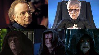 Emperor Darth Sidious Sheev Palpatine  (Ep 1, 2, Clone Wars, Bad Batch, 3, Rebels, 5, 6, 9)